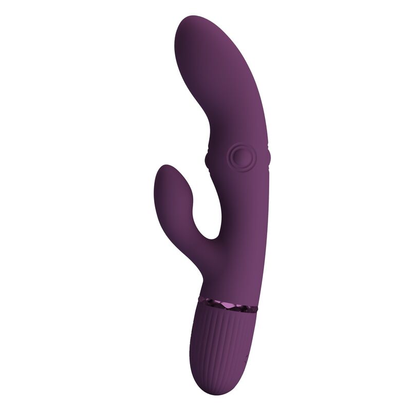 PRETTY LOVE - ZACH RECHARGEABLE THRUSTING RABBIT VIBRATOR 5+5 FUNCTIONS - Imagen 2