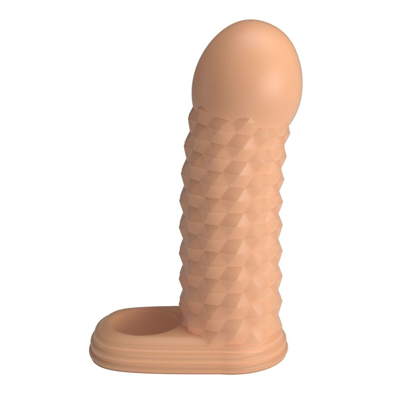 PRETTY LOVE - WOLFRAM PENIS EXTENSION SLEEVE 11.5 CM Ø 3.8 CM NATURAL - Imagen 2