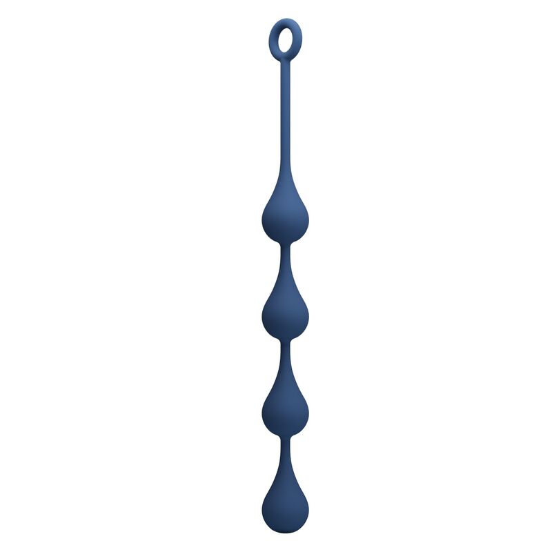 MR PLAY - BLUE SILICONE ANAL BEADS SIZE L 42.6 CM - Imagen 4