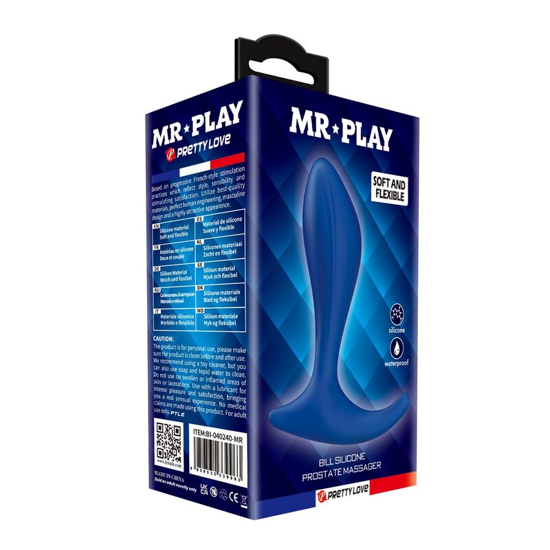 MR PLAY - BLUE PROSTATE MASSAGER - Imagen 4