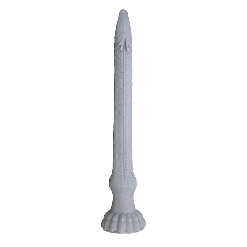 POWER MONSTERS - BASILISK FANTASY SILICONE DILDO 43 CM Ø 5 CM - Imagen 3