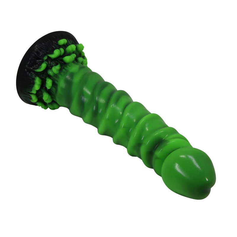POWER MONSTERS - MANTICORE FANTASY SILICONE DILDO 23 CM Ø 5 CM - Imagen 4