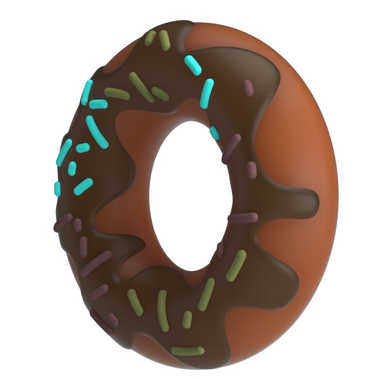 PRETTY LOVE - SUPER DONUT PENIS RING BROWN - Imagen 3