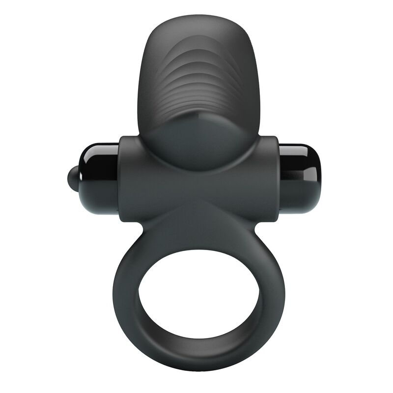 PRETTY LOVE - ADRIEN VIBRATING PENIS RING 10 FUNCTIONS BLACK - Imagen 5