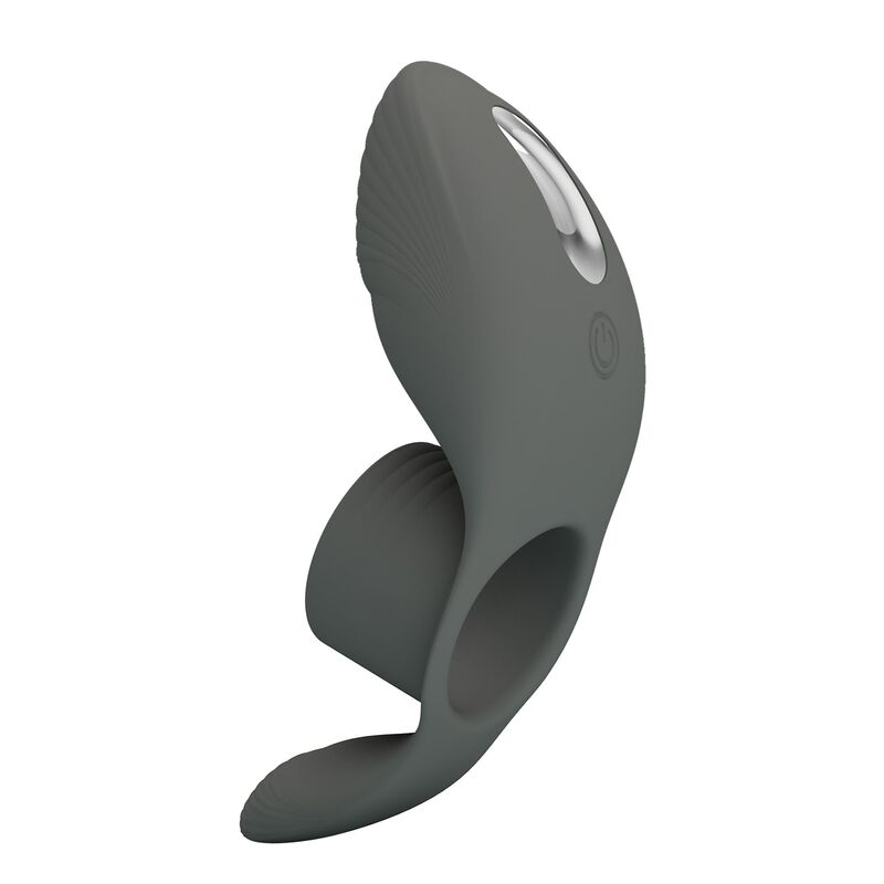 PRETTY LOVE - RECHARGEABLE VIBRATING RING WITH DUAL STIMULATION - Imagen 2