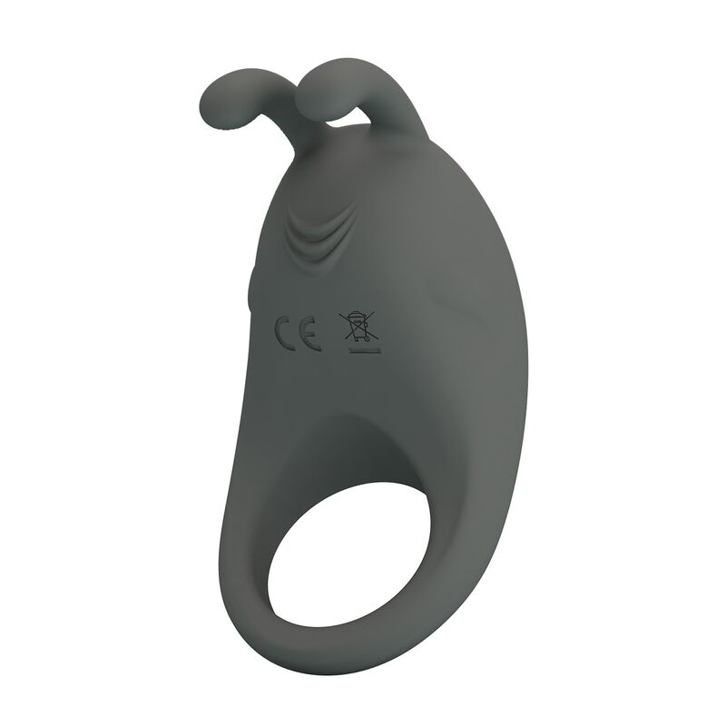 PRETTY LOVE - RECHARGEABLE VIBRATING RING WITH RABBIT STIMULATOR - Imagen 4