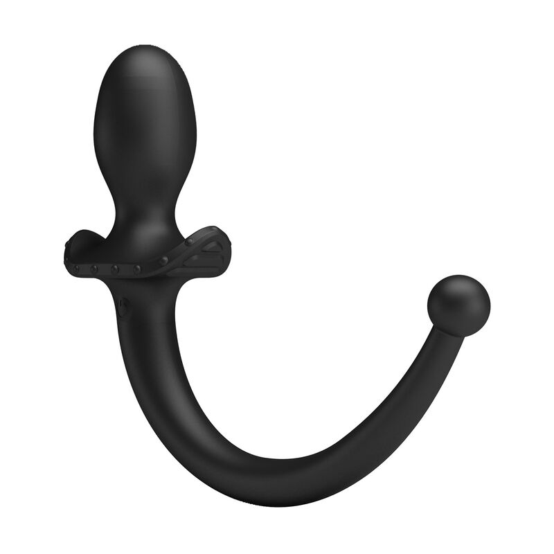 PRETTY LOVE - ANTHONY APP CONTROL ANAL AND PERINEUM VIBRATOR BLACK - Imagen 5