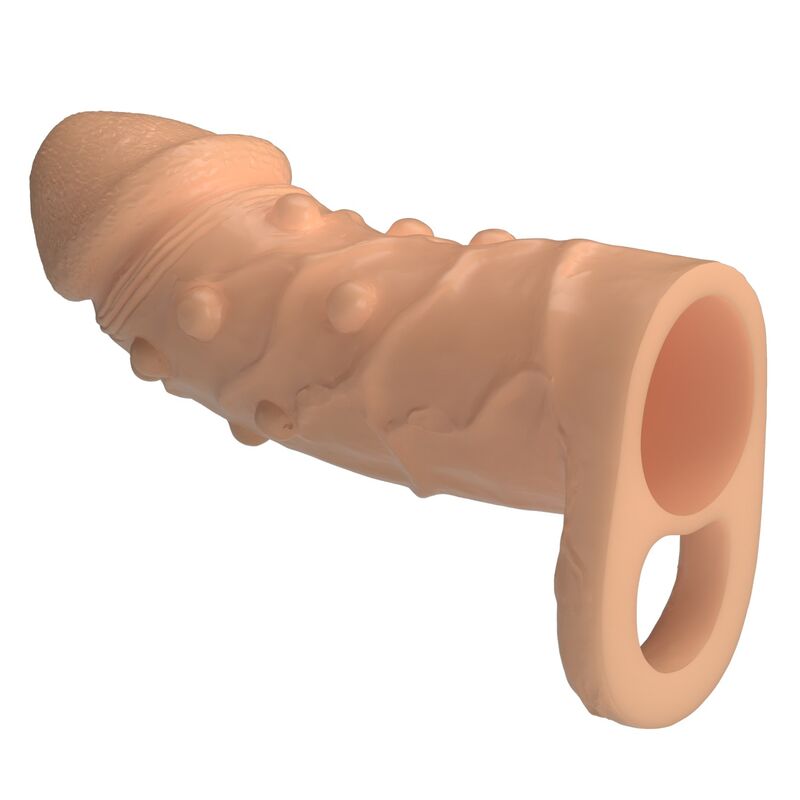PRETTY LOVE - DORT PENIS EXTENSION SLEEVE 14 CM Ø 4 CM NATURAL