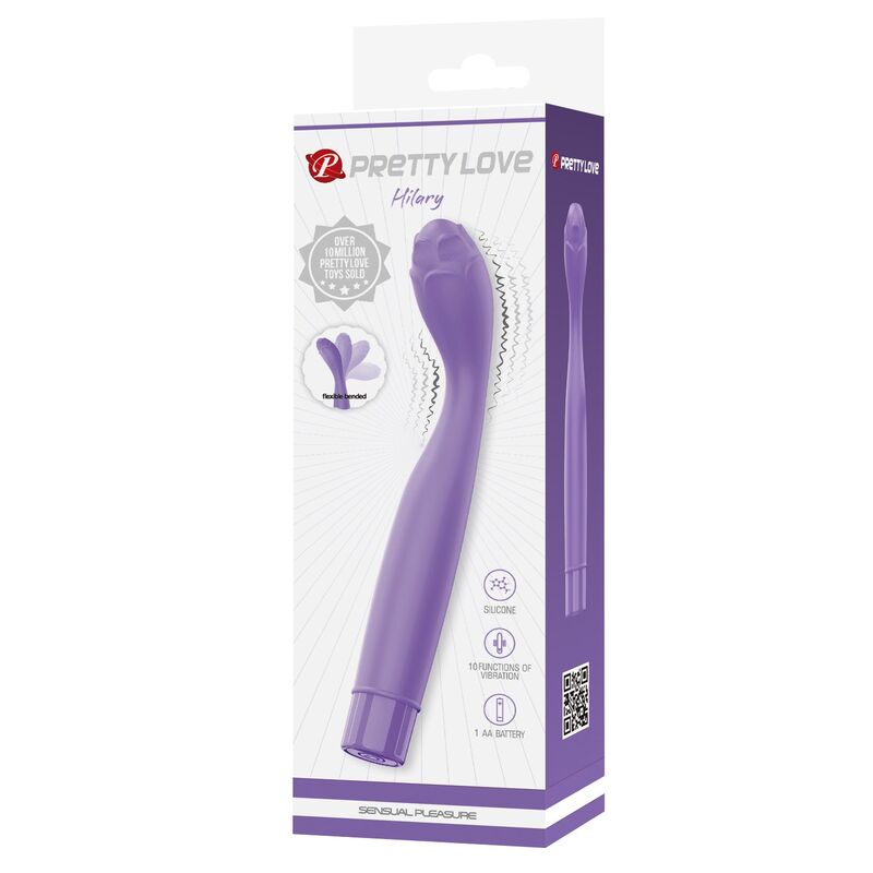 PRETTY LOVE - HENRY FLEXIBLE G-SPOT VIBRATOR PURPLE - Imagen 3