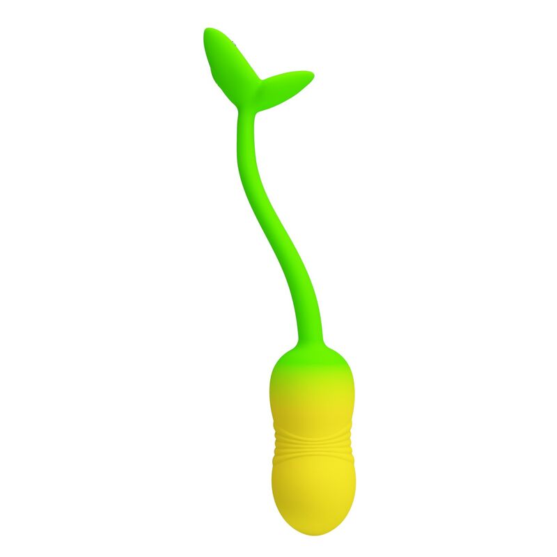 PRETTY LOVE - PULSEN APP CONTROL VIBRATING EGG 12 FUNCTIONS USB RECHARGEABLE GREEN-YELLOW - Imagen 3
