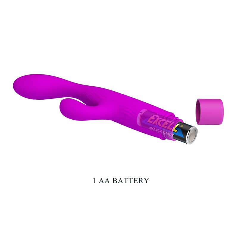 PRETTY LOVE - JENE DUAL STIMULATION G-SPOT AND CLITORAL VIBRATOR PURPLE - Imagen 5