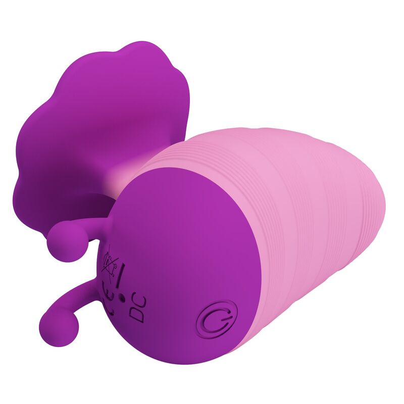 PRETTY LOVE - LITTLE BEE RECHARGEABLE CLITORAL STIMULATOR 7 MODES PURPLE-PINK - Imagen 4