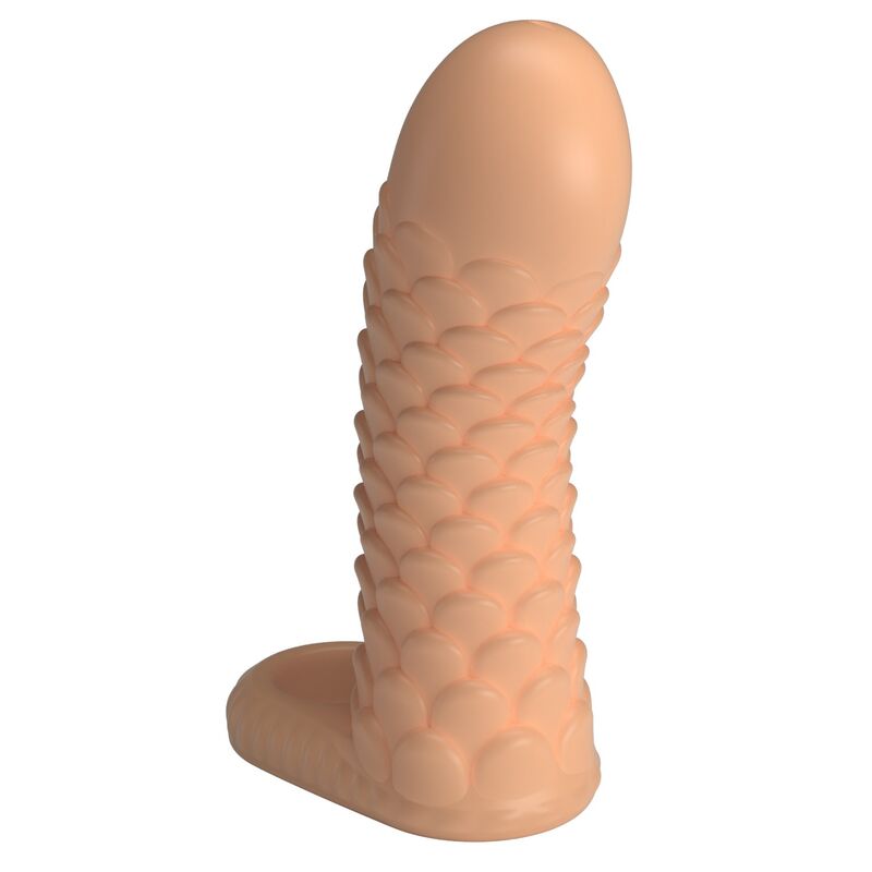 PRETTY LOVE - NESMITH PENIS EXTENSION SLEEVE 13 CM Ø 3.8 CM NATURAL - Imagen 2