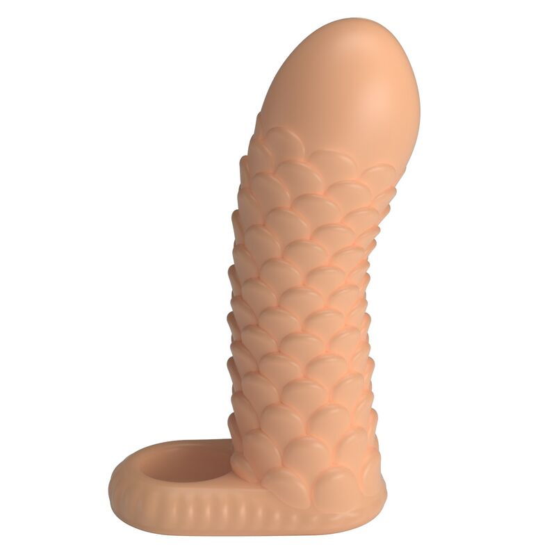 PRETTY LOVE - NESMITH PENIS EXTENSION SLEEVE 13 CM Ø 3.8 CM NATURAL - Imagen 4