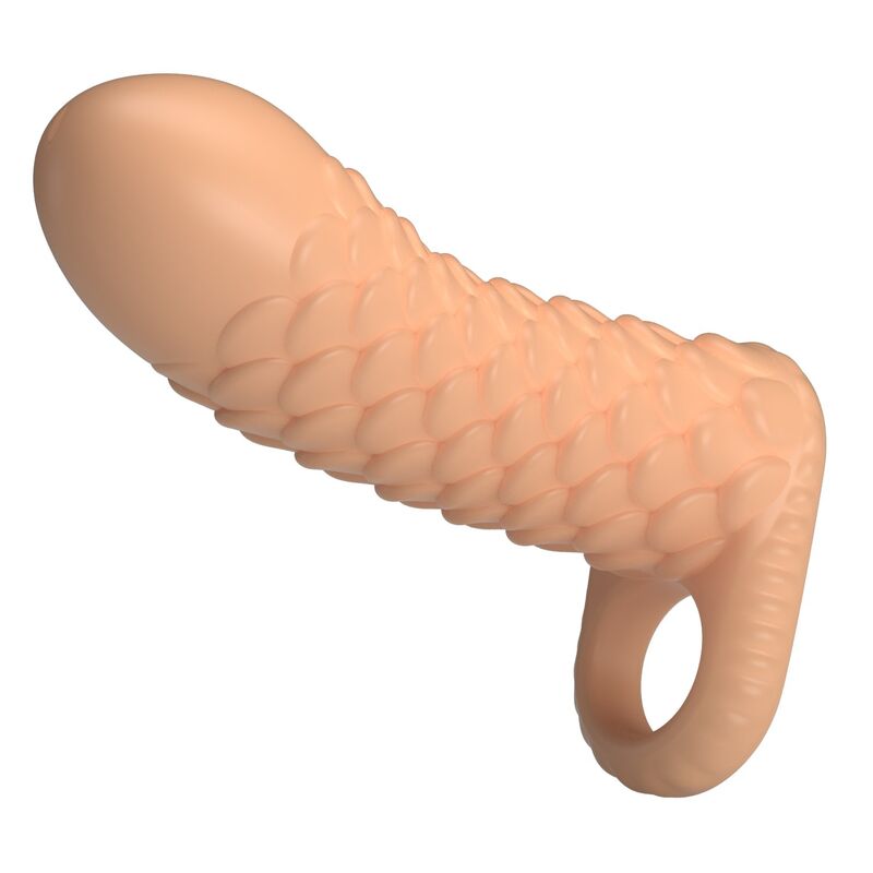 PRETTY LOVE - NESMITH PENIS EXTENSION SLEEVE 13 CM Ø 3.8 CM NATURAL - Imagen 5