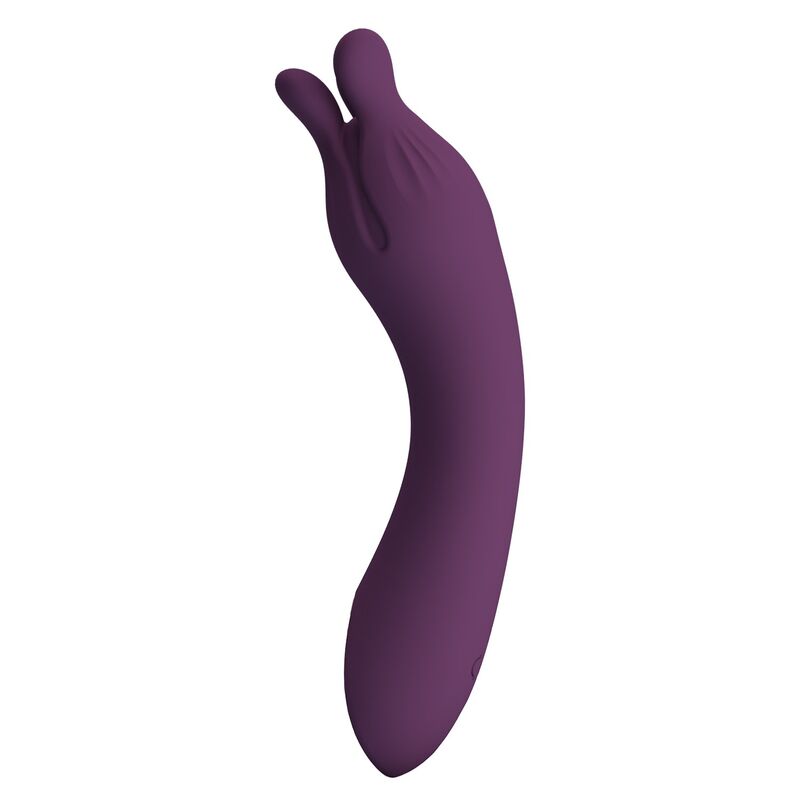 PRETTY LOVE - LUNAO RECHARGEABLE VIBRATOR 10 FUNCTIONS PURPLE - Imagen 4