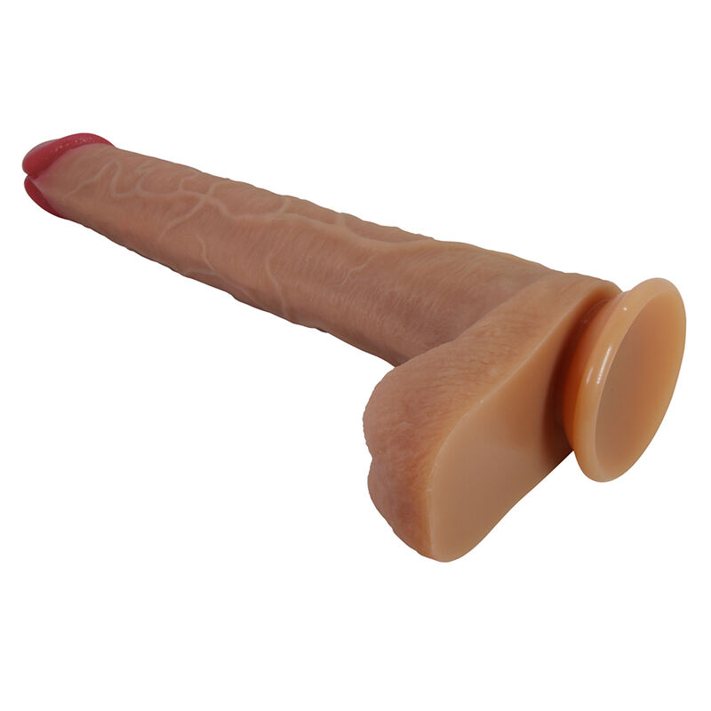 PRETTY LOVE - TERIN PLUS REALISTIC SILICONE DILDO WITH SUCTION CUP 37.6 CM Ø 5.5 CM - Imagen 4