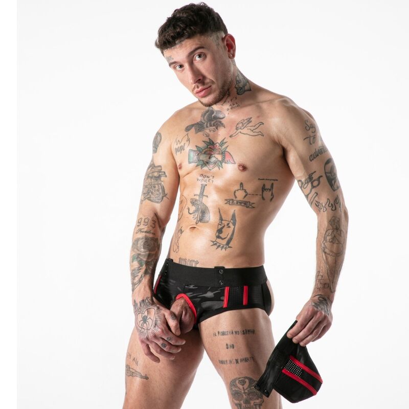 LOCKER GEAR - FULL MILITARY ACCESS JOCK BRIEF ROJO S - Imagen 3