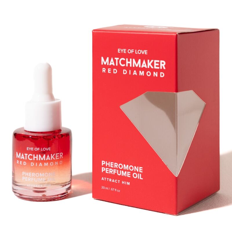 EYE OF LOVE - MATCHMAKER RED DIAMOND PHEROMONE PERFUME OIL 20 ML - Imagen 5