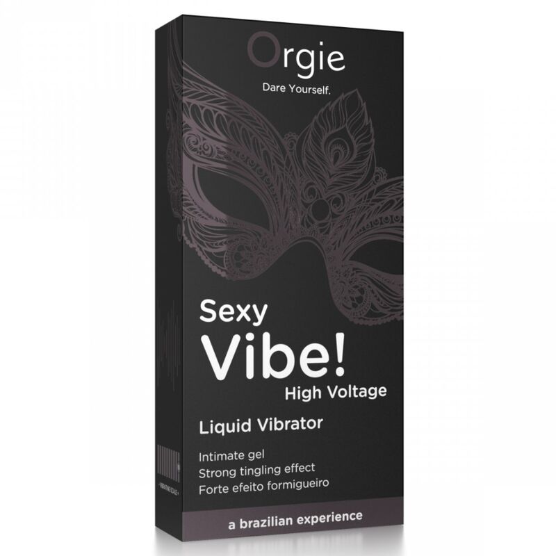 ORGIE - SEXY VIBE! HIGH VOLTAGE EXTRA STRONG LIQUID VIBRATOR 15 ML - Imagen 3