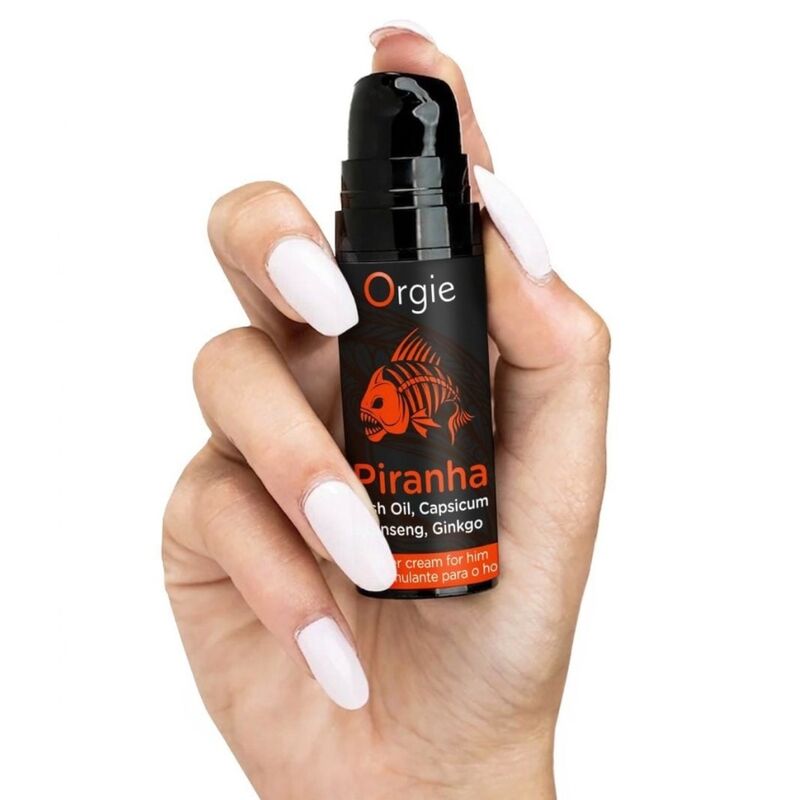 ORGIE - PIRANHA POWER CREAM FOR HIM 15 ML - Imagen 2