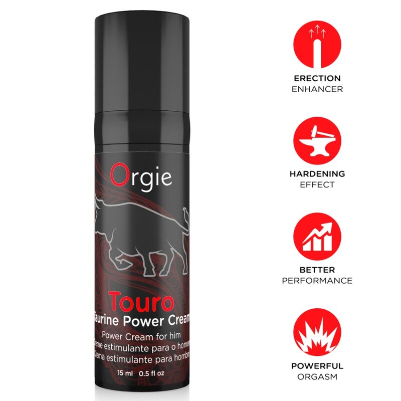 ORGIE - TOURO ERECTION ENHANCER CREAM 15 ML