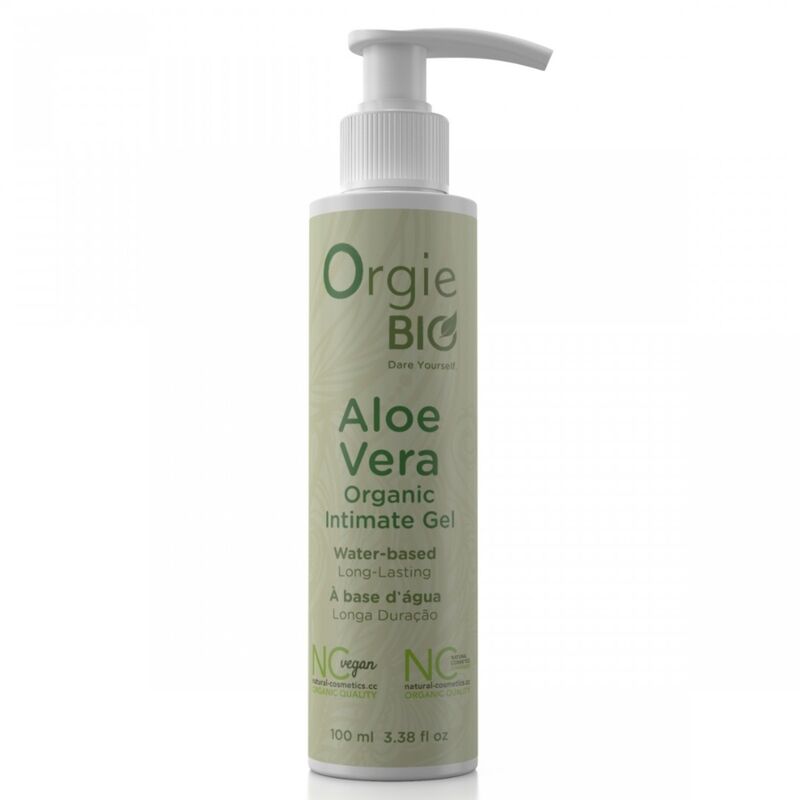 ORGIE - BIO ALOE VERA ORGANIC WATER-BASED INTIMATE GEL 100 ML - Imagen 2