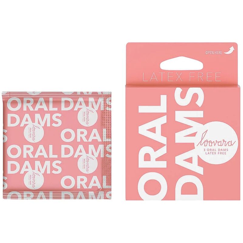 LOOVARA - ORAL DAMS LATEX-FREE ORAL BARRIERS 3 PCS - Imagen 2