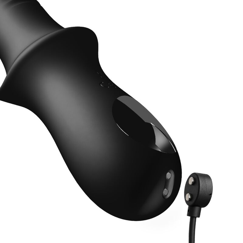 ANAL FANTASY ELITE - PLEASURE WAVE RECHARGEABLE BLACK ANAL MASSAGER - Imagen 2
