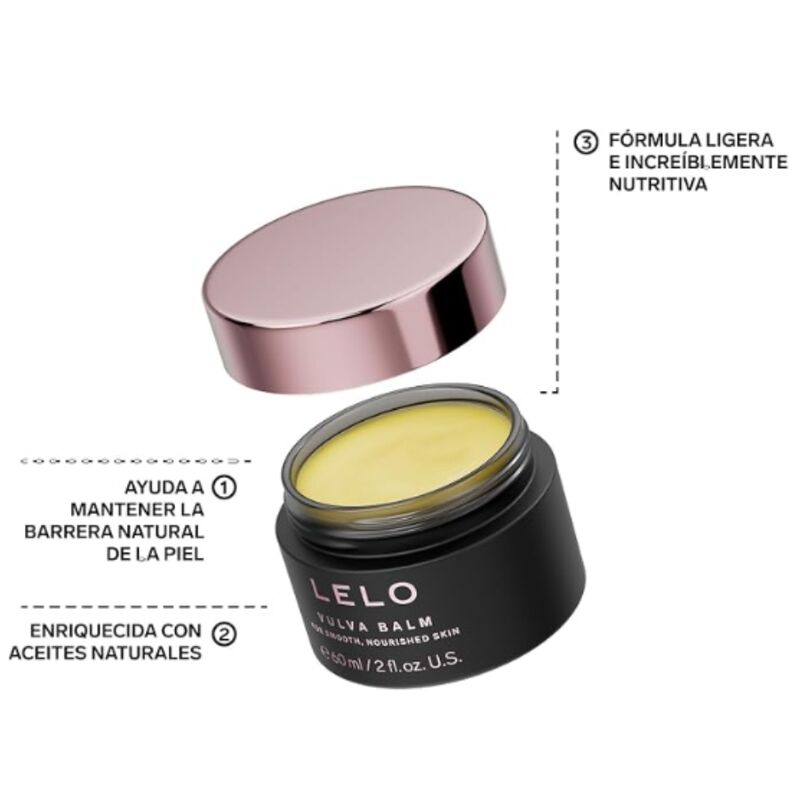 LELO - VULVA BALM SOOTHING MOISTURIZER FOR THE EXTERNAL INTIMATE AREA - Imagen 3