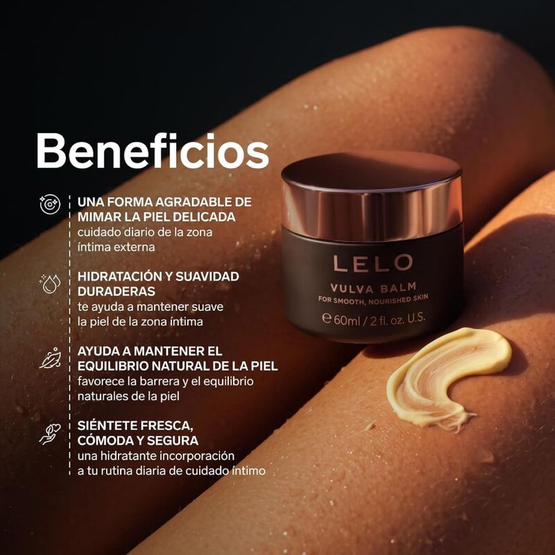 LELO - VULVA BALM SOOTHING MOISTURIZER FOR THE EXTERNAL INTIMATE AREA - Imagen 5