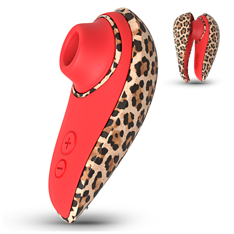 WOMANIZER - LIBERTY 2 SUCTION CLITORAL STIMULATOR 8 INTENSITY LEVELS LEOPARD PRINT - Imagen 3