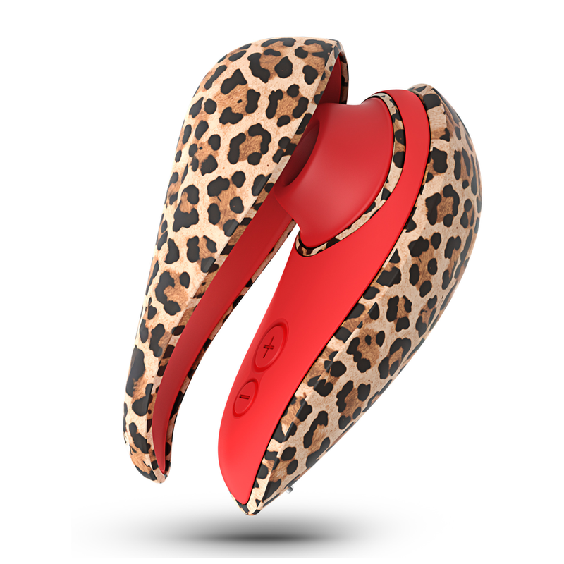 WOMANIZER - LIBERTY 2 SUCTION CLITORAL STIMULATOR 8 INTENSITY LEVELS LEOPARD PRINT - Imagen 4