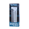 BAILE - FUNDA PARA PENE CON PUNTOS ESTIMULANTES TRANSPARENTE 14 CM - Imagen 5