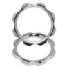 METAL HARD - ANILLO TORQUE METAL PARA PENE Y TESTÍCULOS 45 MM - Imagen 2