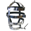 METAL HARD - MASCARA CON COLLAR ACERO - Imagen 2