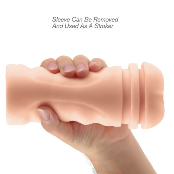 EXTREME TOYZ - PIPEDREAM MEGA GRIP VAGINA MASTURBADOR VIBRADOR - Imagen 4