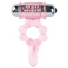 BAILE - ANILLO SILICONA 10 RITMOS LENGUA CON VIBRACIÓN ROSA - Imagen 2