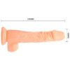 BAILE - COCK DILDO REALÍSTICO CON VIBRACIÓN - Imagen 3