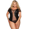 SUBBLIME - FETISH TEDDY MANGA CORTA TALLA GRANDE - Imagen 2