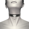 COQUETTE CHIC DESIRE - COLLAR CUERO VEGANO ACCESORIO WOMAN FETISH - Imagen 2