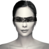COQUETTE CHIC DESIRE - ANTIFAZ ENCAJE NEGRO CINTA - Imagen 2