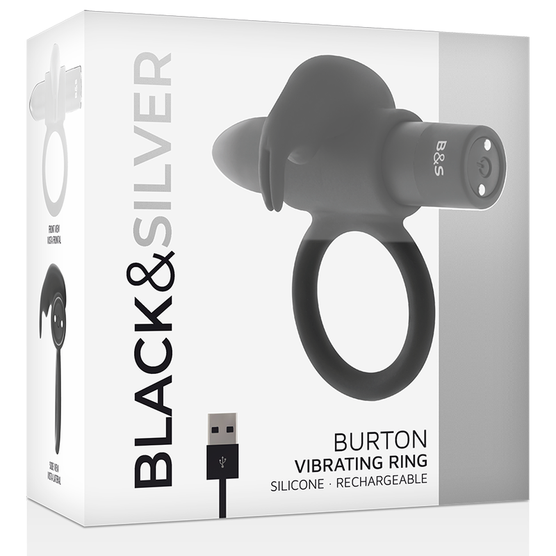 BLACKSILVER - BURTON RING 10 VIBRATION MODES BLACK - Imagen 3