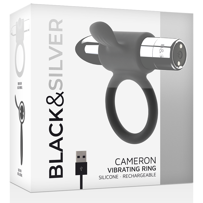 BLACKSILVER - CAMERON ANILLO RECARGABLE SILVER - Imagen 5