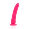 DELTA CLUB - DILDO REALISTA ROSA SILICONA MEDICA 17 CM -O- 3 CM - Imagen 5